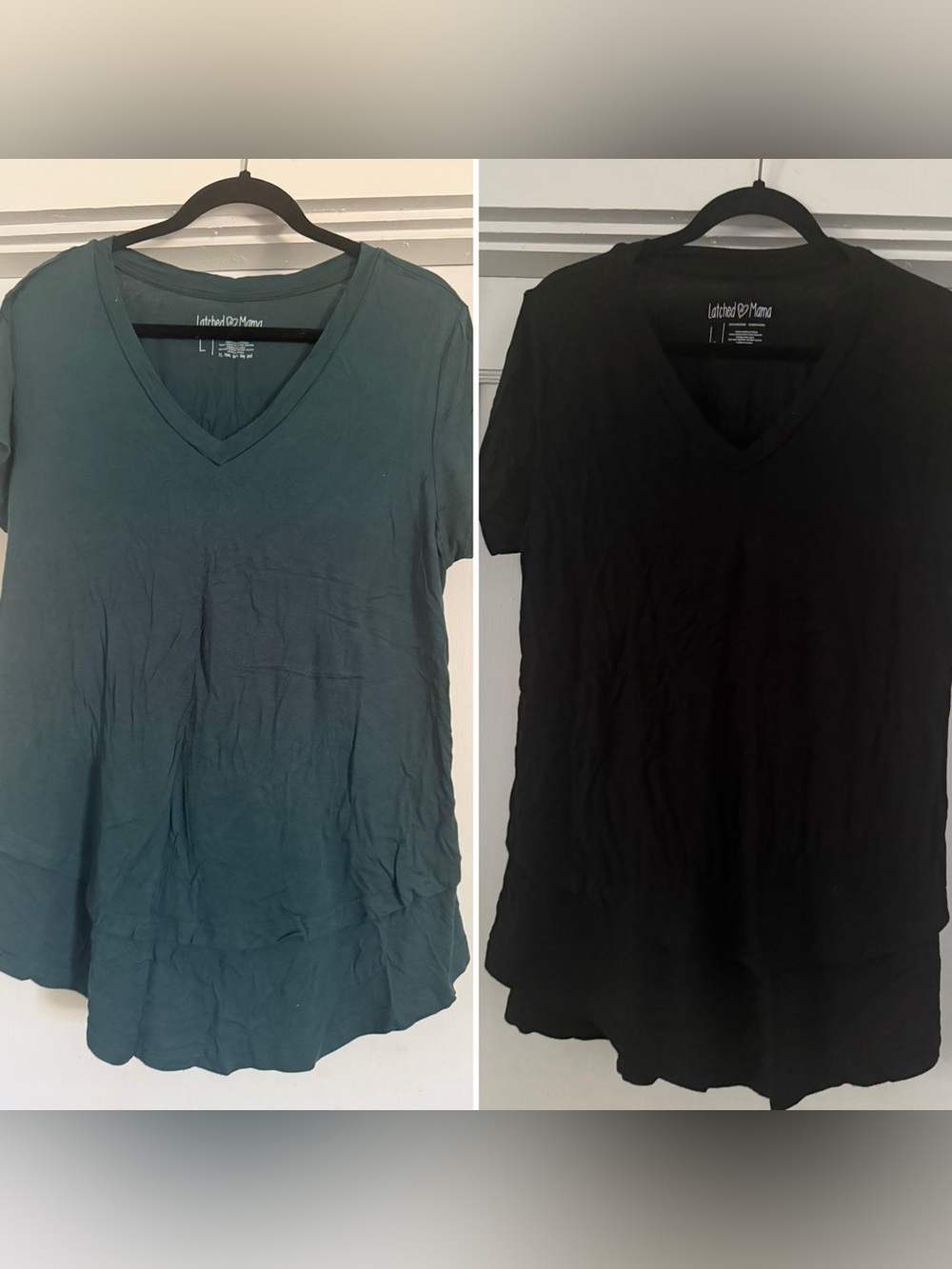 Bundle of Two Latched Mama Boyfriend Tees